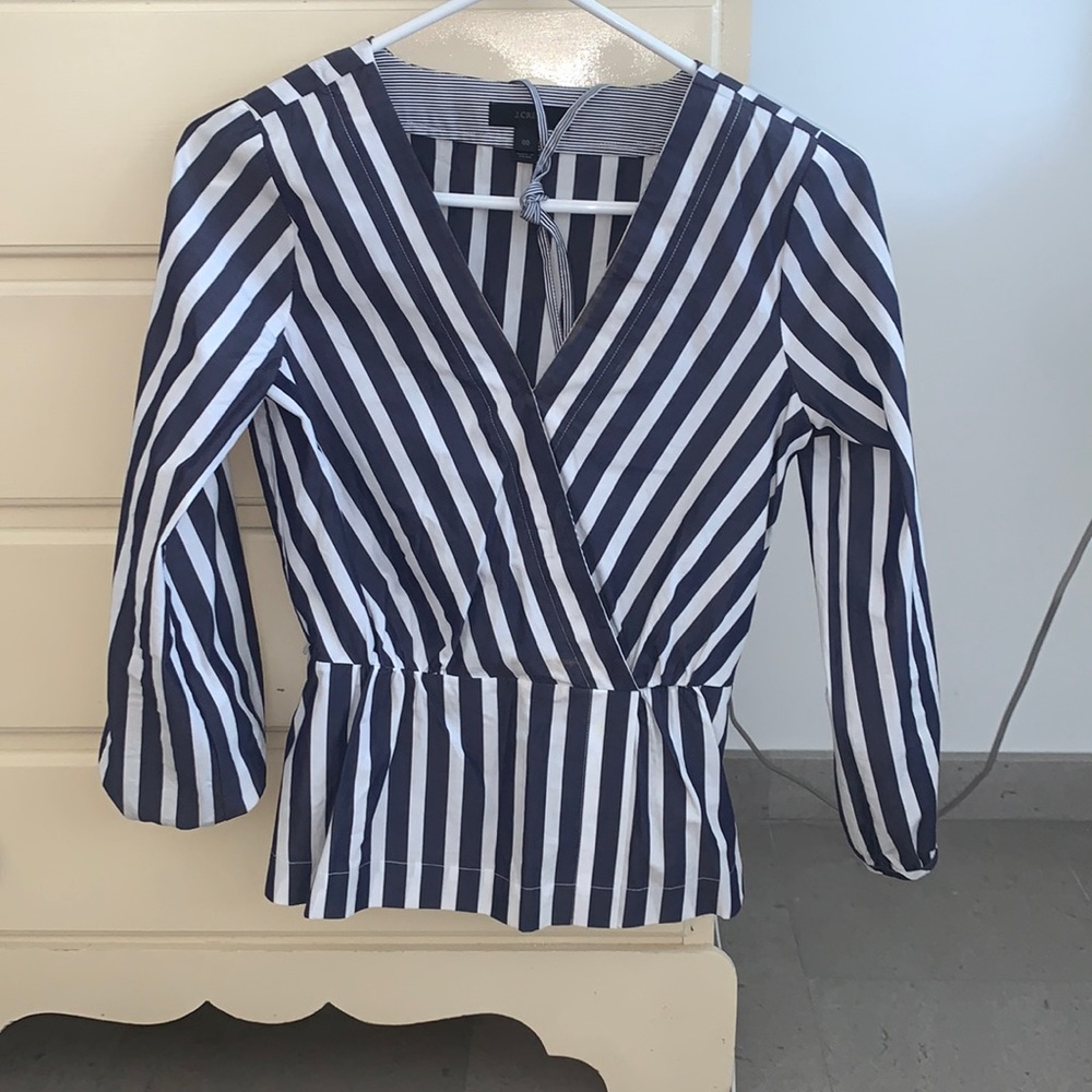 J.crew poplin top